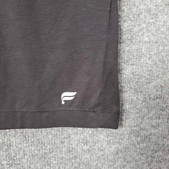 NWT FABLETICS Black 24-7 Tank Scoop Neck Cotton Modal Sleeveless Top SIZE XXL - Picture 5 of 9